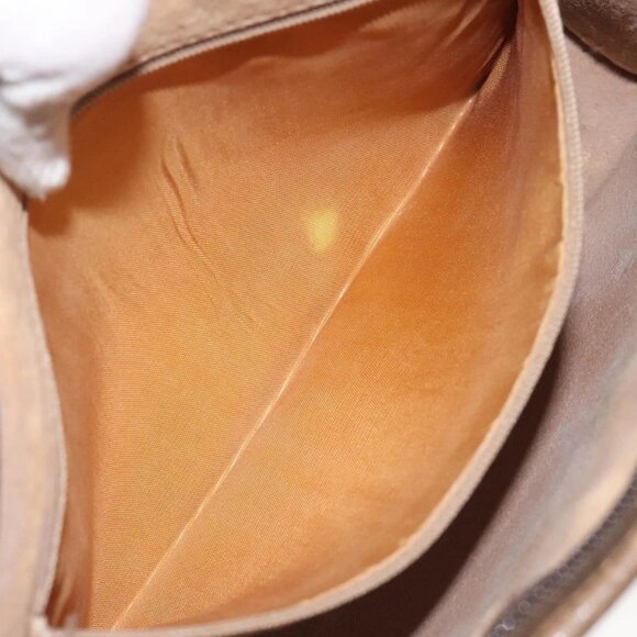 GUCCI GG Plus Supreme Clutch Bag PVC Beige 97 01 037 Auth am8392 - Picture 11 of 16